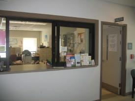 Photo of service desk