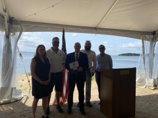 Congratulations Will Sullivan and the Wellfleet Harbor on the Grant Award