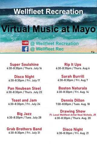Music at Mayo Virtual Concert Schedule 2020