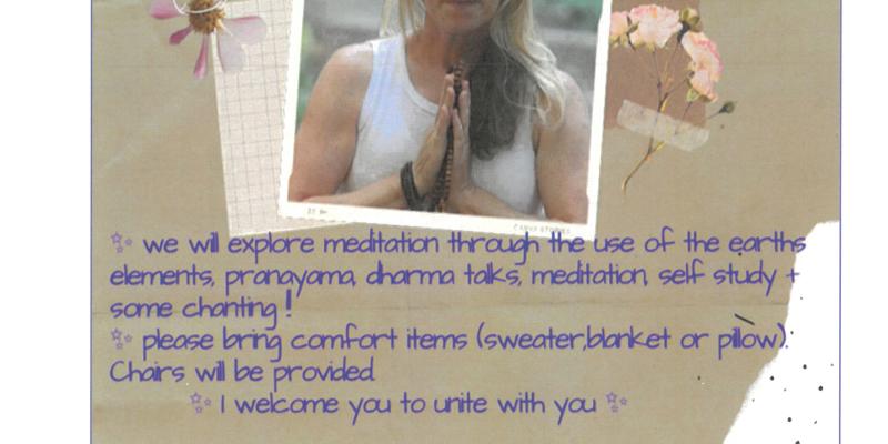 Meditation with Antoinette - May 2022
